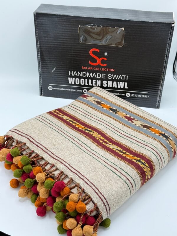 Australian Woolen Shari Light Brown Shawl