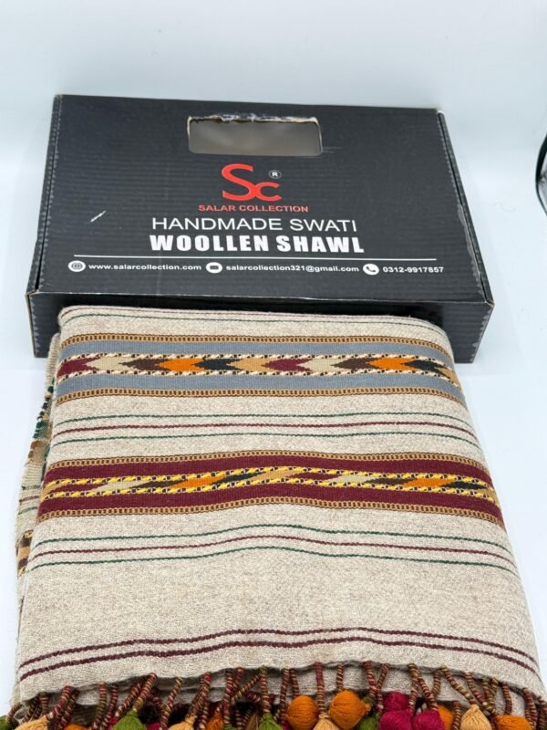 Australian Woolen Shari Light Brown Shawl