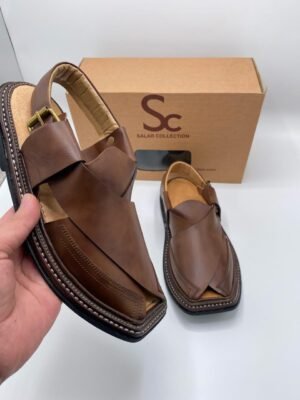 WhatsApp Image 2025-11-13 at 21.32.37_833318f1 T-Gear Brown Leather Handmade Chappal