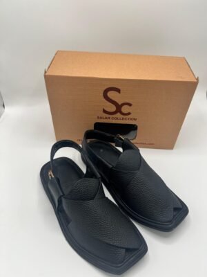 WhatsApp Image 2025-11-13 at 21.32.42_476f6144 Smart Zalmi Black Dotted Leather Chappal